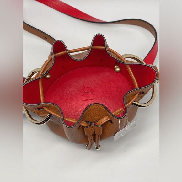 Christian Louboutin By My Side embellished textured-leather bucket bag - Picture 11 of 16